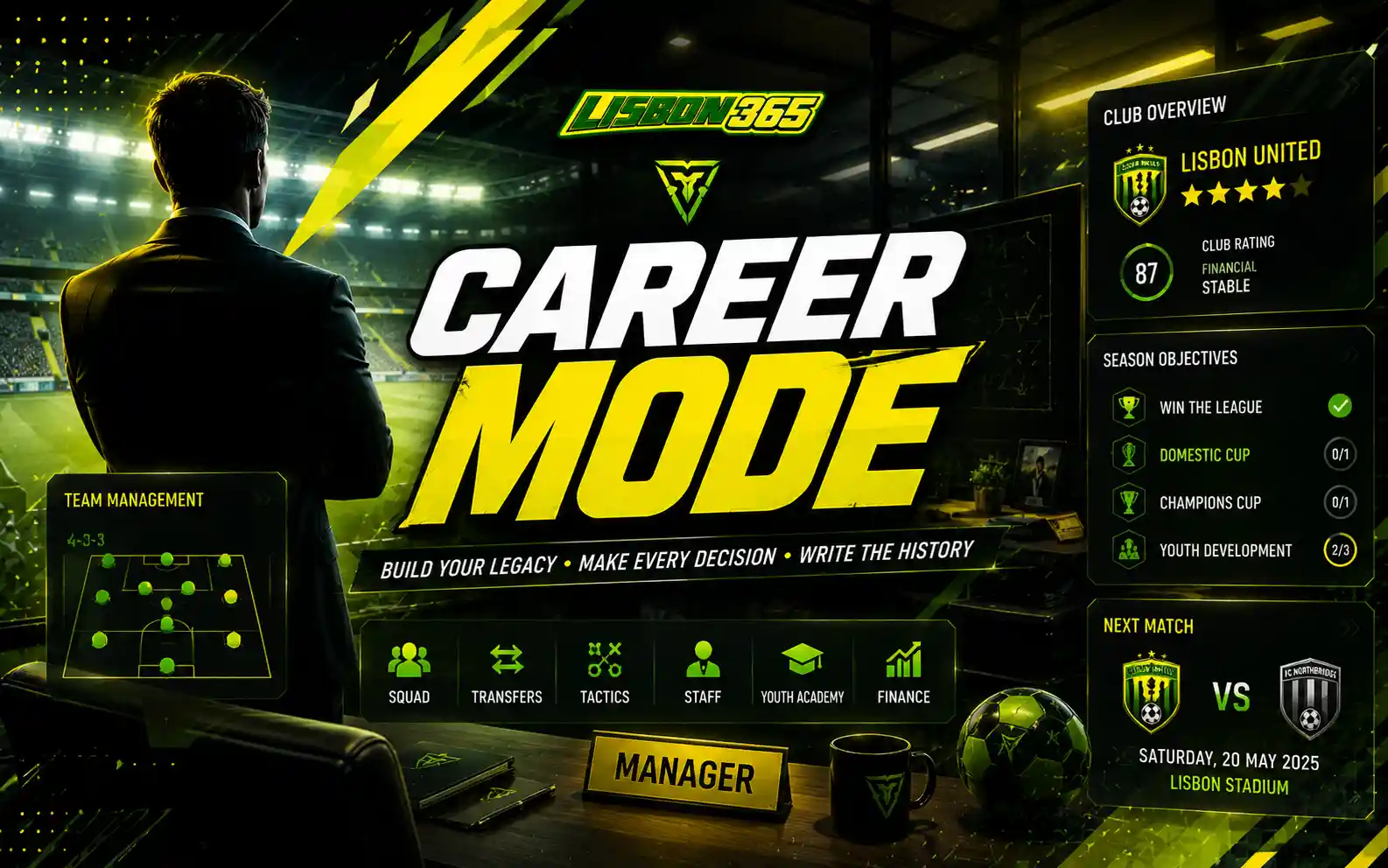Career Mode ใน EA SPORTS FC